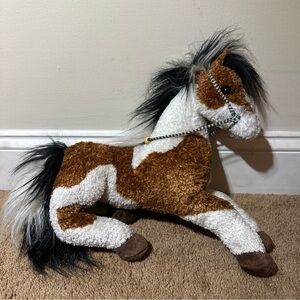 Douglas Cuddle Toys Sunset Spot Paint Horse 18” Plush Stuffed Animal 1634